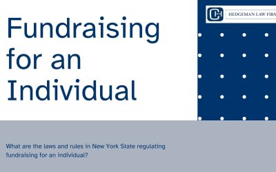 New York Rules for Fundraising for an Individual