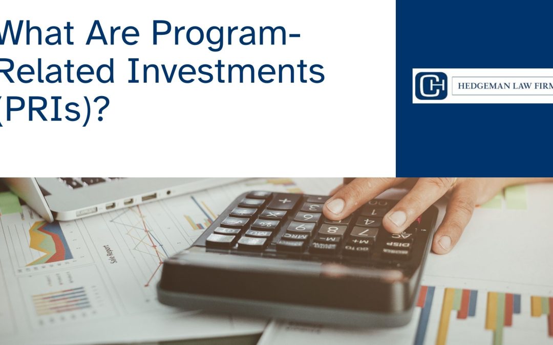 What Are Program-Related Investments (PRIs)?